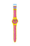 SWATCH Simpsons Seconds Of Sweetness Two Tone Silicone Strap