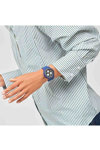 SWATCH Nothing Basic About Blue Chronograph Blue Silicone Strap