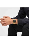 SWATCH In The Black Chronograph Gold Stainless Steel Bracelet