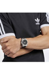 ADIDAS ORIGINALS City Tech One Dual Time Chronograph Black Synthetic Strap