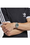 ADIDAS ORIGINALS Code Five Silver Stainless Steel Bracelet