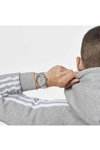 ADIDAS ORIGINALS Code Five Silver Stainless Steel Bracelet