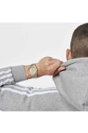 ADIDAS ORIGINALS Code Five Two Tone Stainless Steel Bracelet