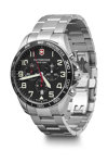 VICTORINOX FieldForce Chronograph Silver Stainless Steel Bracelet