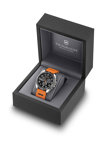 VICTORINOX FieldForce Chronograph Orange Rubber Strap