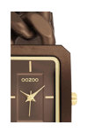 OOZOO Timepieces Brown Plastic Bracelet