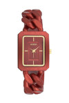 OOZOO Timepieces Bordeaux Plastic Bracelet