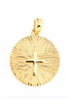 9ct Gold Double Sided Lucky Pendant by Ino&Ibo