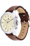 TOMMY HILFIGER Casual Brown Leather Strap