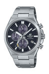 CASIO Edifice Solar Chronograph Silver Stainless Steel Bracelet