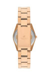 BEVERLY HILLS POLO CLUB Diamond Rose Gold Stainless Steel Bracelet