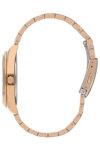 BEVERLY HILLS POLO CLUB Diamond Rose Gold Stainless Steel Bracelet