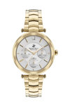 BEVERLY HILLS POLO CLUB Diamond Gold Stainless Steel Bracelet