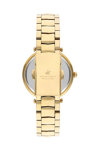 BEVERLY HILLS POLO CLUB Diamond Gold Stainless Steel Bracelet