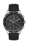 BEVERLY HILLS POLO CLUB Black Leather Strap