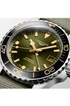 LONGINES HydroConquest Automatic Dual Time Khaki Synthetic Strap