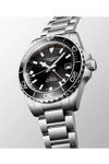 LONGINES HydroConquest Automatic Dual Time Silver Stainless Steel Bracelet