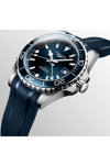 LONGINES HydroConquest Automatic Dual Time Blue Rubber Strap