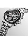 LONGINES Conquest Automatic Chronograph Silver Stainless Steel Bracelet