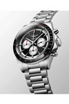 LONGINES Conquest Automatic Chronograph Silver Stainless Steel Bracelet