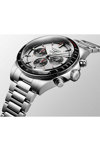 LONGINES Conquest Automatic Chronograph Silver Stainless Steel Bracelet