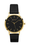 ESPRIT Everyday Black Leather Strap