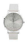 ESPRIT Signature White Leather Strap