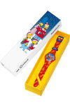 SWATCH Simpsons Wondrous Winter Wonderland Multicolor Silicone Strap