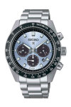 SEIKO Prospex Crystal Trophy Speedtimer Solar Chronograph Silver Stainless Steel Bracelet