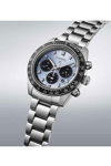 SEIKO Prospex Crystal Trophy Speedtimer Solar Chronograph Silver Stainless Steel Bracelet