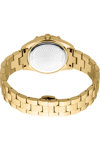 ROBERTO CAVALLI Glam Crystals Gold Stainless Steel Bracelet