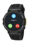 MAREA Smartwatch Black Rubber Strap