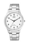 Q&Q Watch Silver Stainless Steel Bracelet