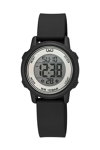 Q&Q Kids Chronograph Black Plastic Strap