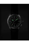 SEIKO Prospex Alpinist Automatic Dual Time GMT Black Leather Strap