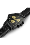 HAMILTON Ventura L Chronograph Black Leather Strap