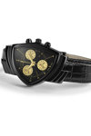 HAMILTON Ventura L Chronograph Black Leather Strap