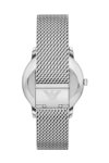 EMPORIO ARMANI Minimalist Silver Stainless Steel Bracelet