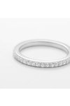 ESPRIT Glow Rhodium Plated Sterling Silver Ring with Zircons (Νο 50)
