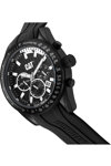 CATERPILLAR Oceania Dual Time Black Silicone Strap