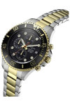 AQUADIVER Aegean Master Chronograph Two Tone Stainless Steel Bracelet