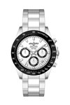 AQUADIVER Velocity Master Chronograph Silver Stainless Steel Bracelet