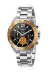 AQUADIVER Force Master Chronograph Silver Stainless Steel Bracelet