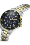 AQUADIVER Water Master III Two Tone Stainless Steel Bracelet