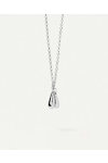 PDPAOLA Icons Rhodium Plated Sterling Silver Necklace