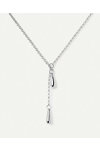 PDPAOLA Icons Rhodium Plated Sterling Silver Necklace