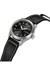 CERRUTI Borgatello Black Leather Strap