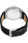 CERRUTI Borgatello Black Leather Strap