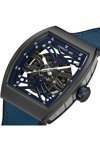 CERRUTI Calliano Blue Combined Materials Strap