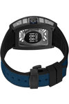 CERRUTI Calliano Blue Combined Materials Strap